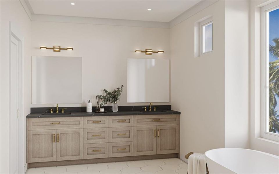 Furnished interior view inside a new home in , Clearwater (Image 6).