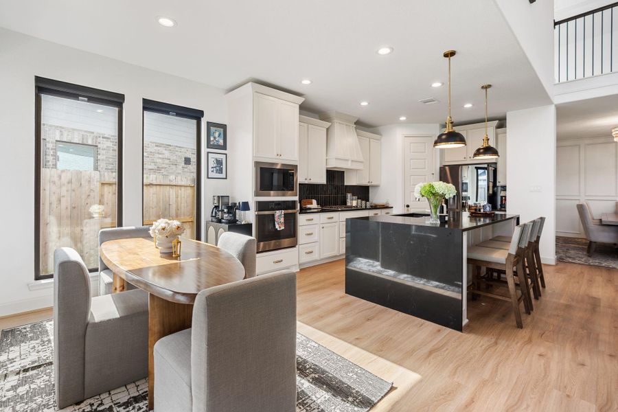 Furnished interior view inside a new home in , Richmond (Image 11). Furnished interior view inside a new home in , Richmond (Image 11).