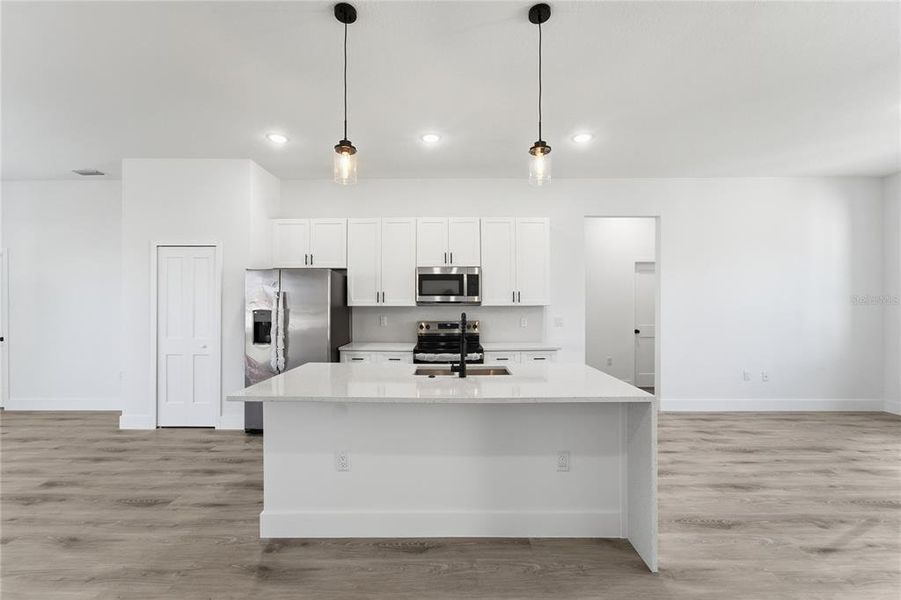 Furnished interior view inside a new home in , Ocala (Image 13).