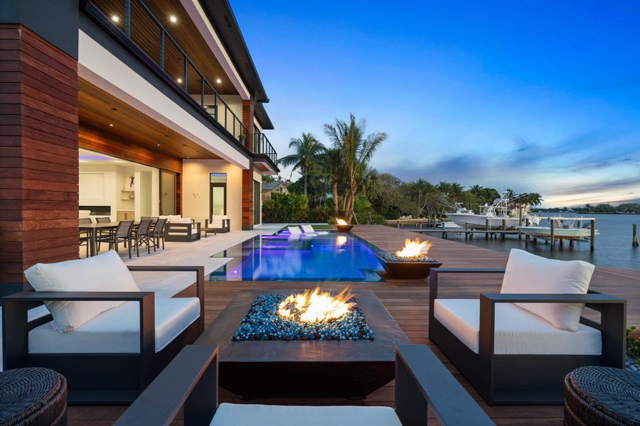 Furnished interior view inside a new home in , Lantana (Image 5).