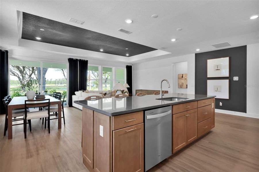 Furnished interior view inside a new home in Lakeview Estates, Palm Coast (Image 17). Furnished interior view inside a new home in Lakeview Estates, Palm Coast (Image 17).