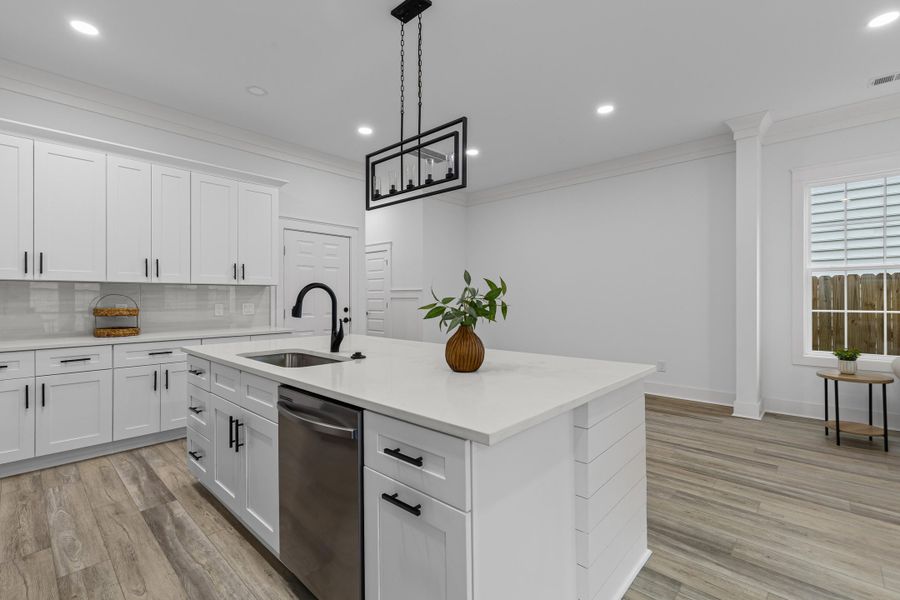 Furnished interior view inside a new home in , North Charleston (Image 27).