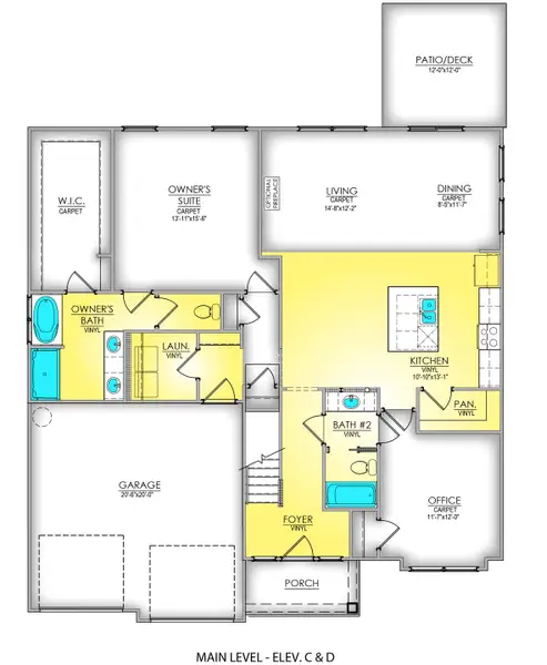 Main Level (C & D) Main Level (C & D)