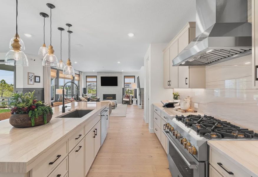 Pemberly Model Kitchen + Great Room - 8 of 28