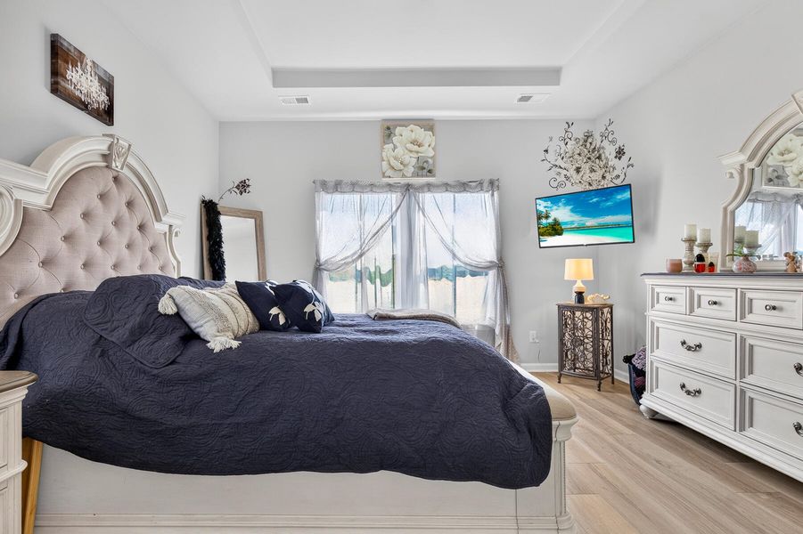 Furnished interior view inside a new home in Horizons at Summers Corner | 55+, Summerville (Image 47).