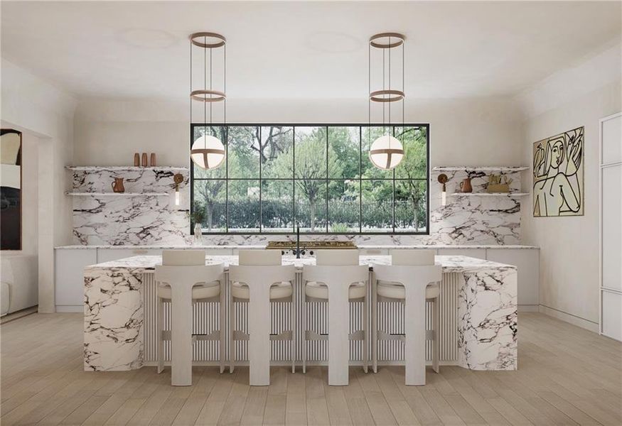 Furnished interior view inside a new home in , Atlanta (Image 10). Furnished interior view inside a new home in , Atlanta (Image 10).