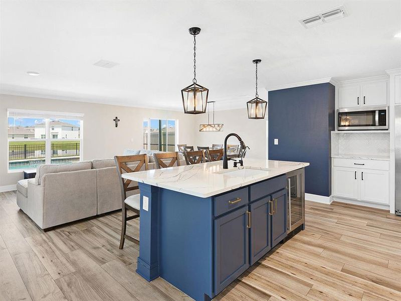 Furnished interior view inside a new home in , Bradenton (Image 9).