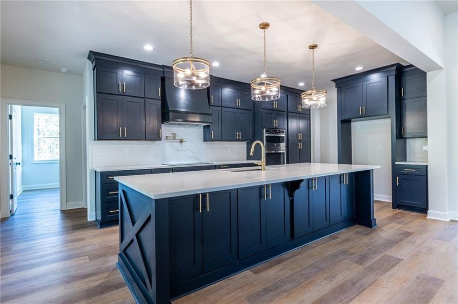 Furnished interior view inside a new home in , Dallas (Image 7).