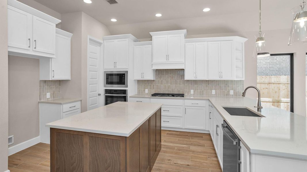 Furnished interior view inside a new home in Marvida, Cypress (Image 8).