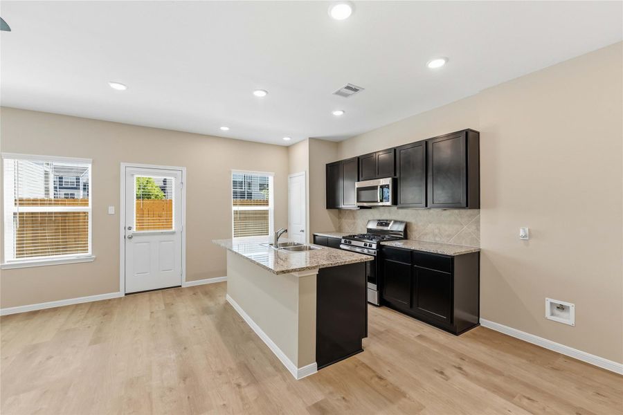 Furnished interior view inside a new home in , Houston (Image 8).