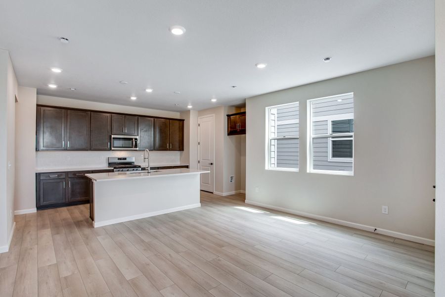 Furnished interior view inside a new home in Sugar Mill Village, Longmont (Image 4).