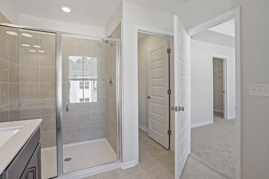 Furnished interior view inside a new home in Renaissance at White Oak, Garner (Image 12).