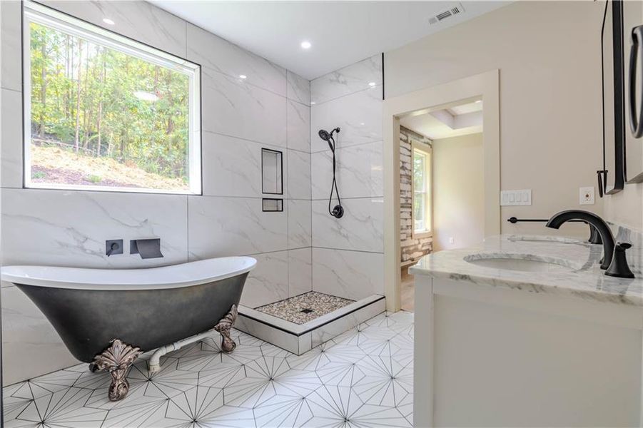 Furnished interior view inside a new home in , Rome (Image 7). Furnished interior view inside a new home in , Rome (Image 7).