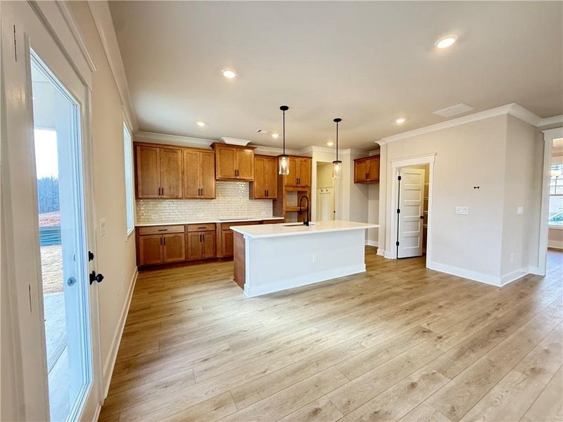Furnished interior view inside a new home in Ponderosa Farms Manor, Gainesville (Image 12). Furnished interior view inside a new home in Ponderosa Farms Manor, Gainesville (Image 12).