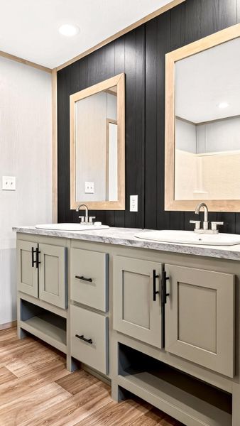 Furnished interior view inside a new home in , Vance (Image 7).