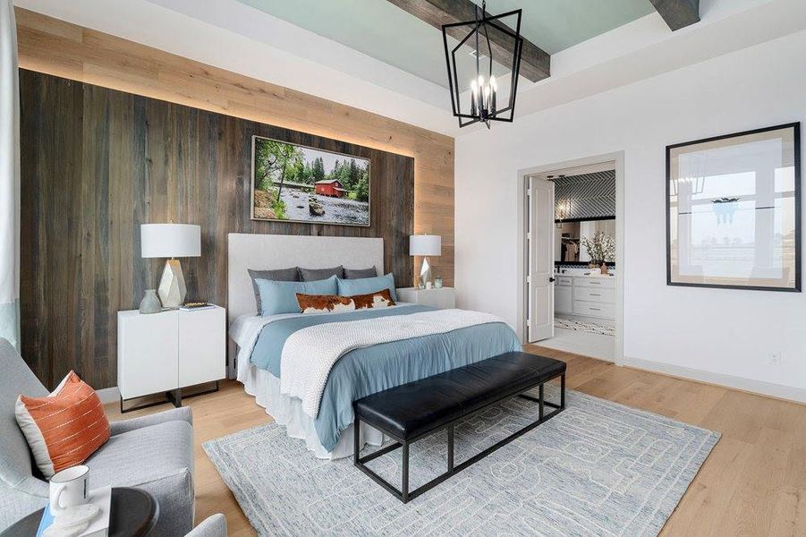 Furnished interior view inside a new home in , Waller (Image 28).