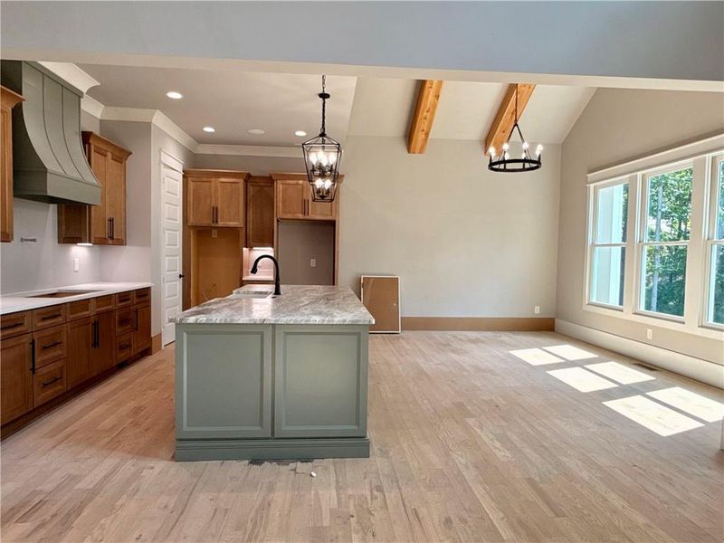 Furnished interior view inside a new home in , Flowery Branch (Image 11). Furnished interior view inside a new home in , Flowery Branch (Image 11).