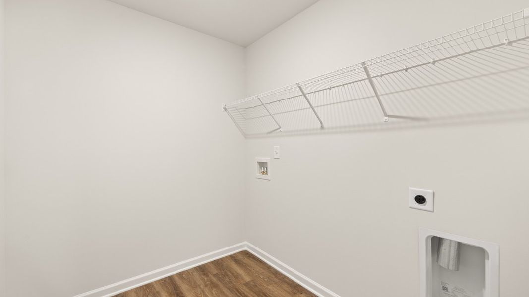 Spacious, unfurnished interior of a new home in The Preserve at Agricultural Village, Perry (Image 28).