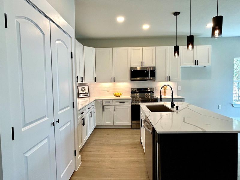 Furnished interior view inside a new home in , Bastrop (Image 4).
