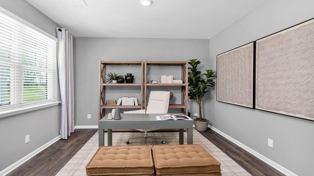 Furnished interior view inside a new home in Pine Hills at Cane Bay, Moncks Corner (Image 23).