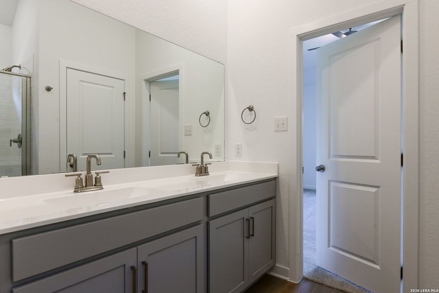 Furnished interior view inside a new home in Arcadia Ridge, San Antonio (Image 11).