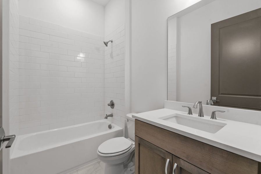 Representative furnished interior of a home built from the The Barrett II by The Providence Group in Waterside Condos, Peachtree Corners (Image 9). Representative furnished interior of a home built from the The Barrett II by The Providence Group in Waterside Condos, Peachtree Corners (Image 9).