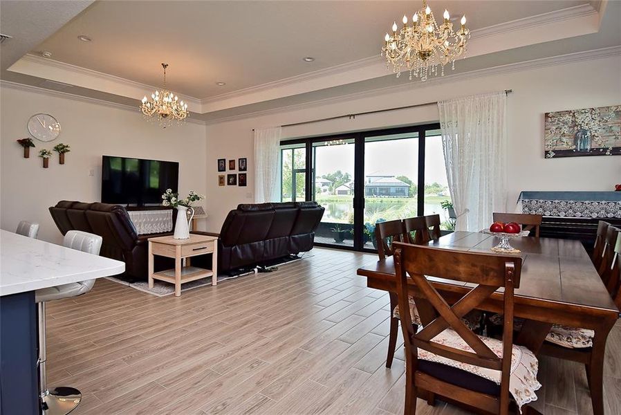 Furnished interior view inside a new home in , Nokomis (Image 29).