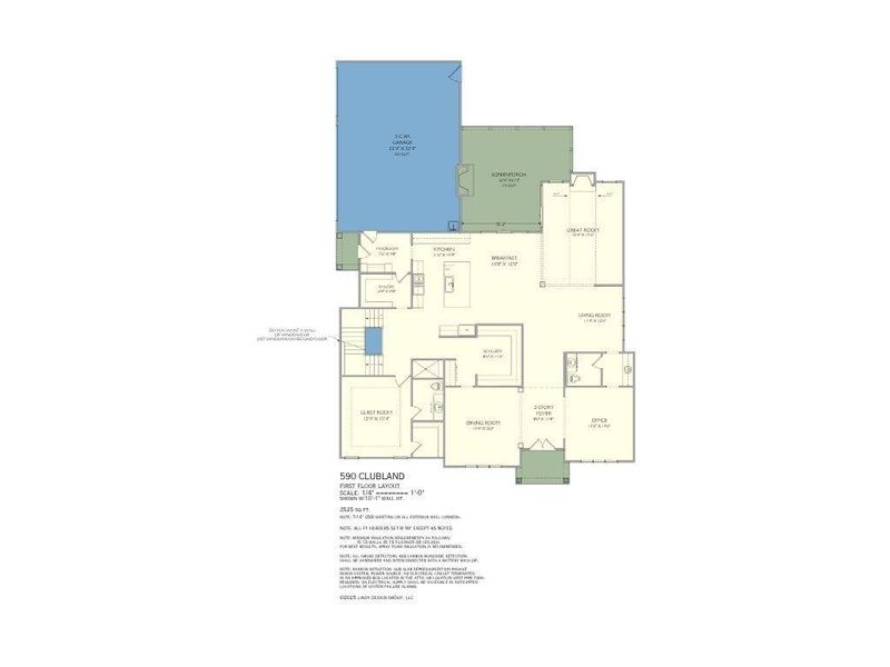 2D floor plan layout of this home in , Marietta, GA (Image 4).