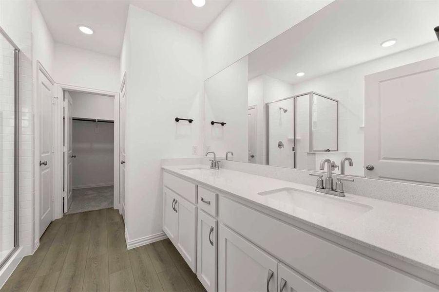 Furnished interior view inside a new home in Devonshire 40s, Forney (Image 13).