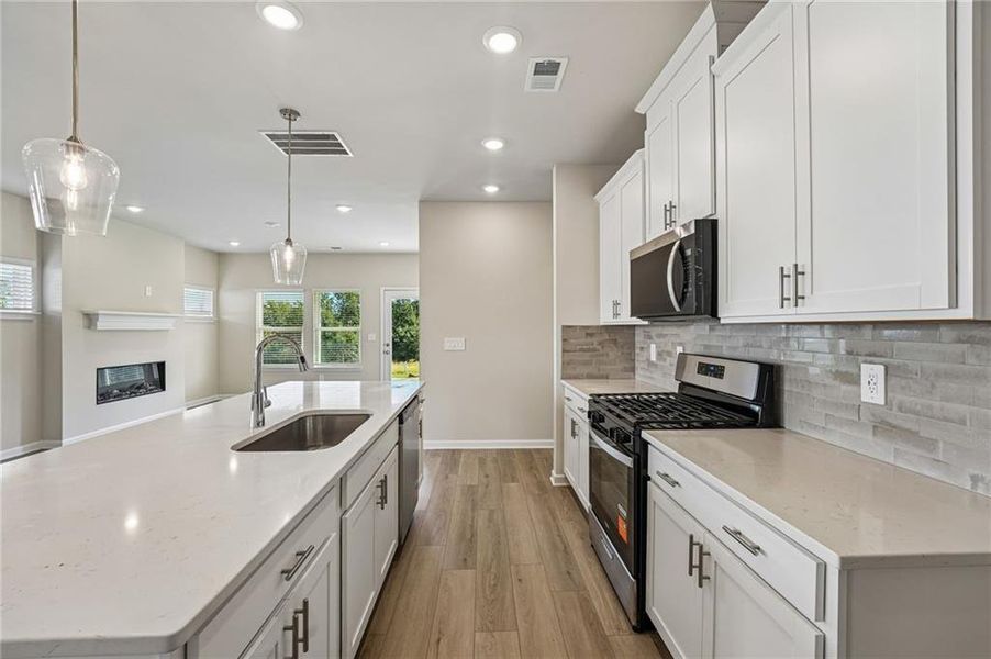Furnished interior view inside a new home in Hemingway - Reserve Series, Cumming (Image 40).