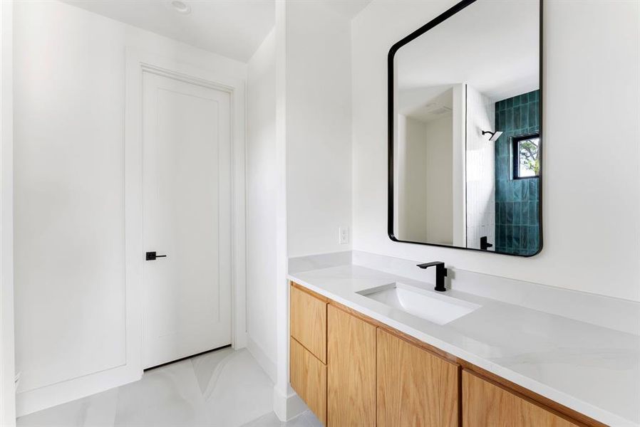 Bathroom with vanity Bathroom with vanity