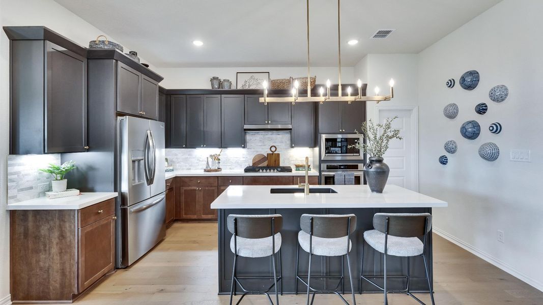 Model home photos of similar floorplans, not pictures of actual home.