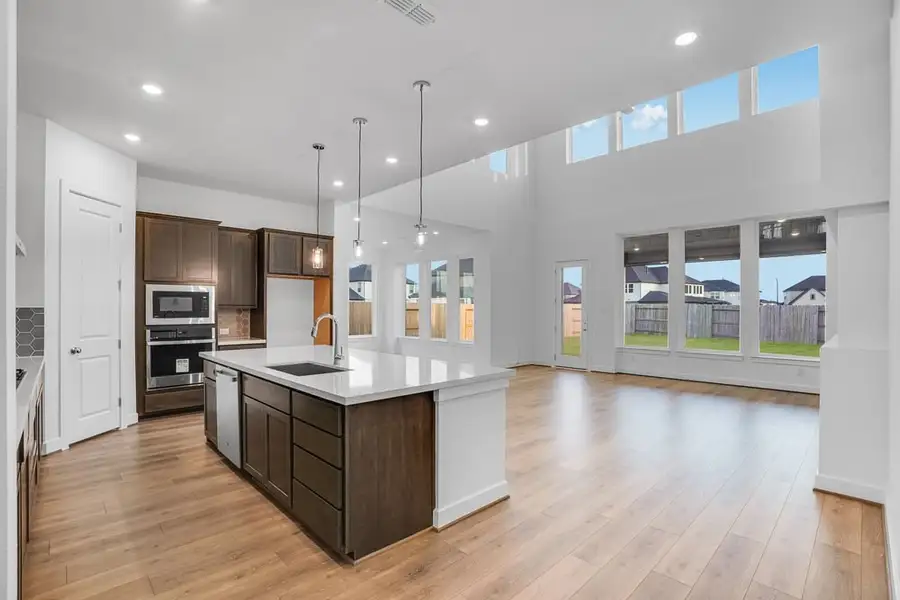 Furnished interior view inside a new home in Avalon at Cypress, Cypress (Image 11).