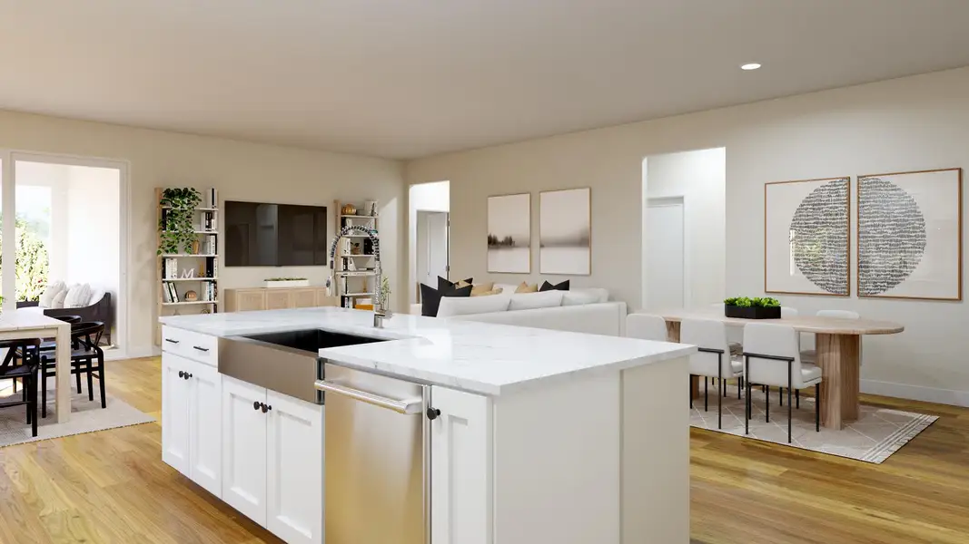 Kitchen - Miles at Brack Ranch in St. Cloud, FL by Landsea Homes