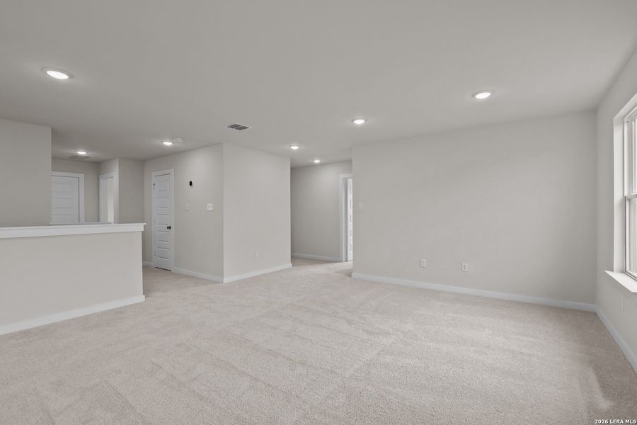 Spacious, unfurnished interior of a new home in Cinco Lakes, San Antonio (Image 36). Spacious, unfurnished interior of a new home in Cinco Lakes, San Antonio (Image 36).