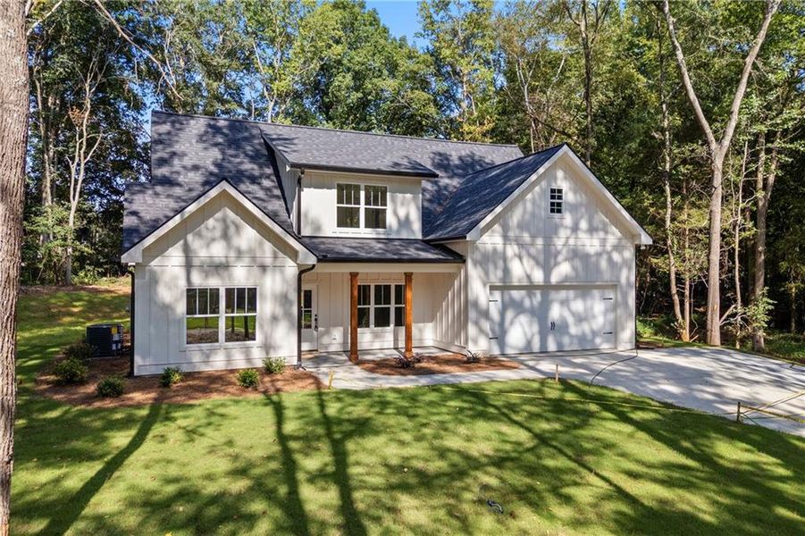 Front exterior of a new home in , Nicholson, GA, highlighting curb appeal (Image 29).