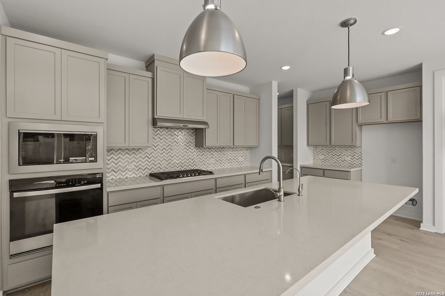 Furnished interior view inside a new home in Megan's Landing, Castroville (Image 15).