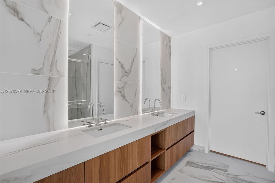 Furnished interior view inside a new home in , Miami (Image 8). Furnished interior view inside a new home in , Miami (Image 8).