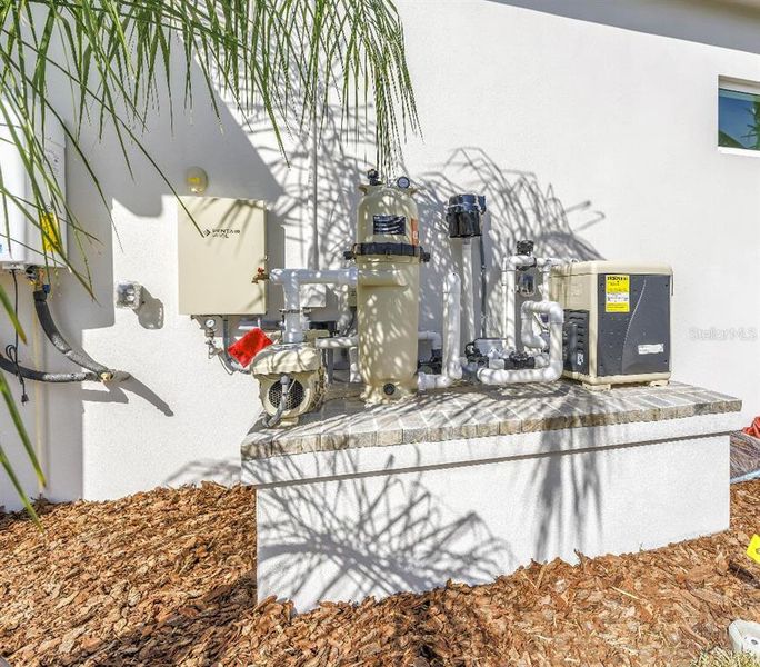 Exterior details and patio area of a home in , St. Petersburg (Image 17). Exterior details and patio area of a home in , St. Petersburg (Image 17).