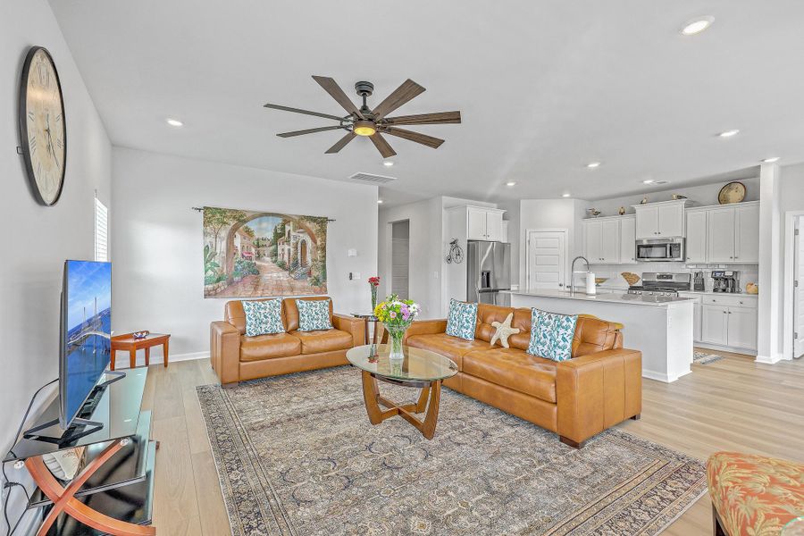 Furnished interior view inside a new home in , Summerville (Image 8).