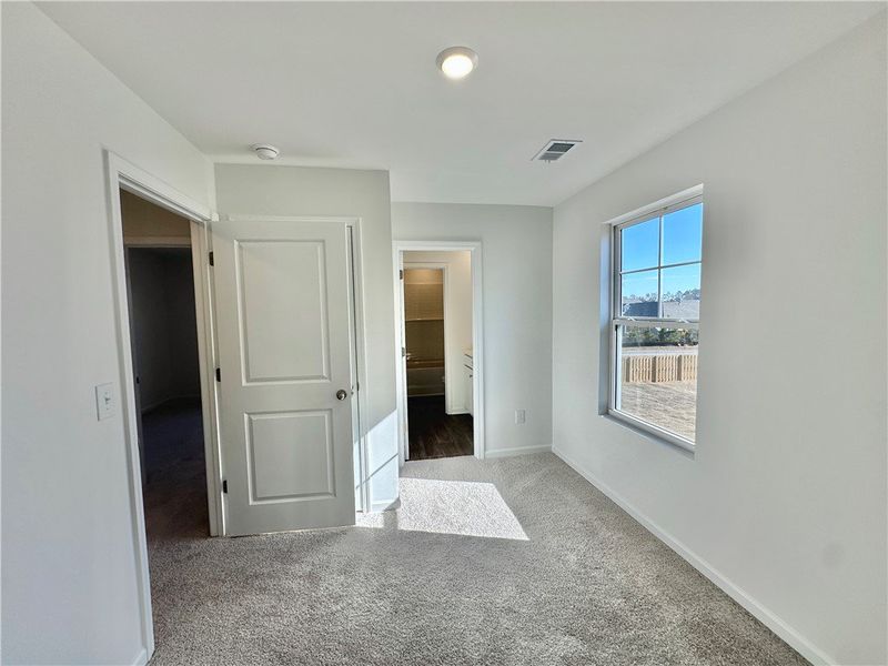 Spacious, unfurnished interior of a new home in Champions Village at Cherry Hill, Pendleton (Image 23). Spacious, unfurnished interior of a new home in Champions Village at Cherry Hill, Pendleton (Image 23).