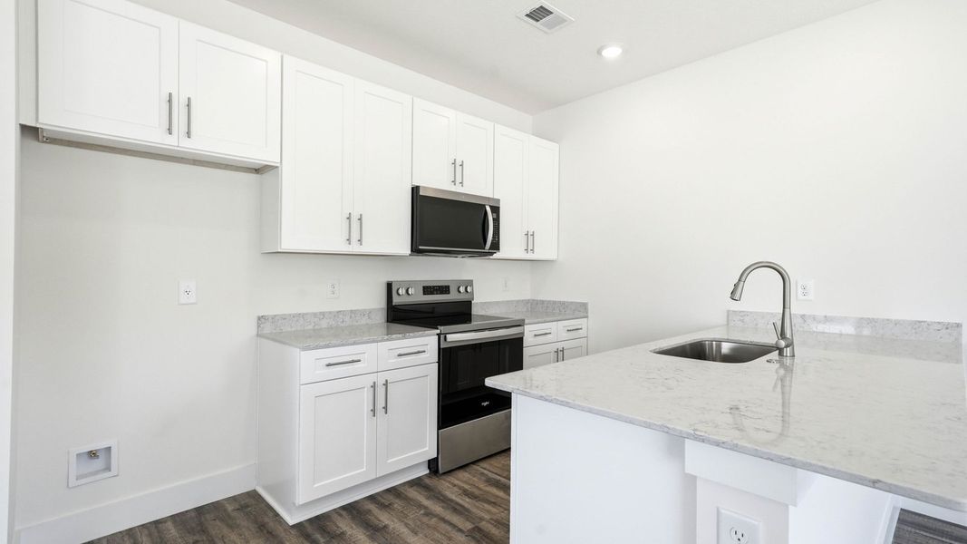 Furnished interior view inside a new home in The Arbor Townhomes, Kingsport (Image 7).