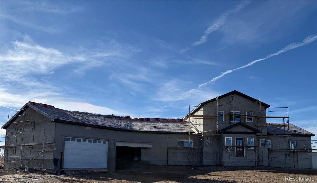 In-progress construction of a new home in , Peyton, CO (Image 9).