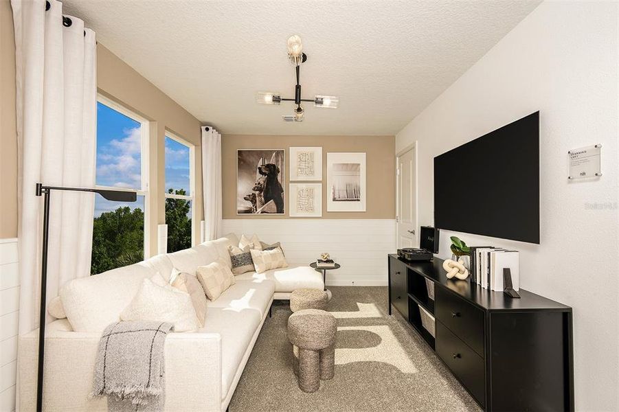 Furnished interior view inside a new home in Riverwood, Zephyrhills (Image 10).
