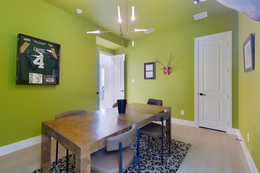 Furnished interior view inside a new home in Walsh: Artisan Series - 50' lots, Aledo (Image 24).
