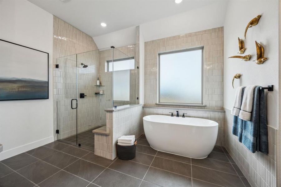 Furnished interior view inside a new home in Canyon Falls 90s, Northlake (Image 6).