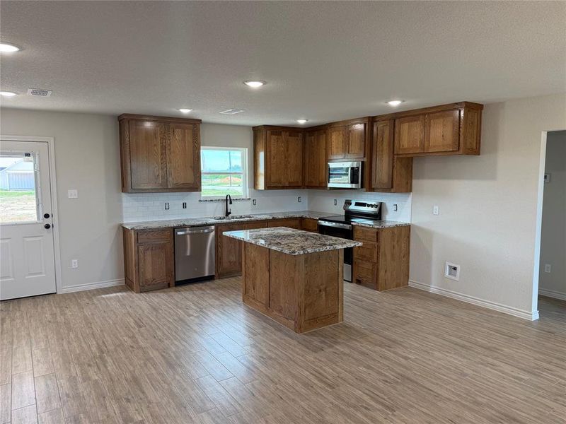 Furnished interior view inside a new home in , Springtown (Image 4). Furnished interior view inside a new home in , Springtown (Image 4).