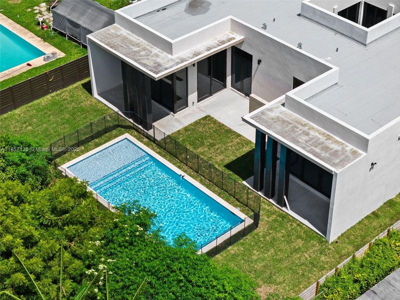 Front exterior of a new home in , Miami, FL, highlighting curb appeal (Image 18). Front exterior of a new home in , Miami, FL, highlighting curb appeal (Image 18).