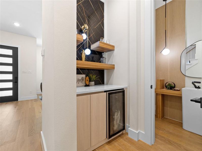 Furnished interior view inside a new home in , Dallas (Image 12).