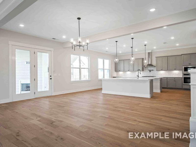 Representative unfurnished interior of a home built from the The Alston A by Davidson Homes LLC in Shelton Square, Murfreesboro (Image 21).